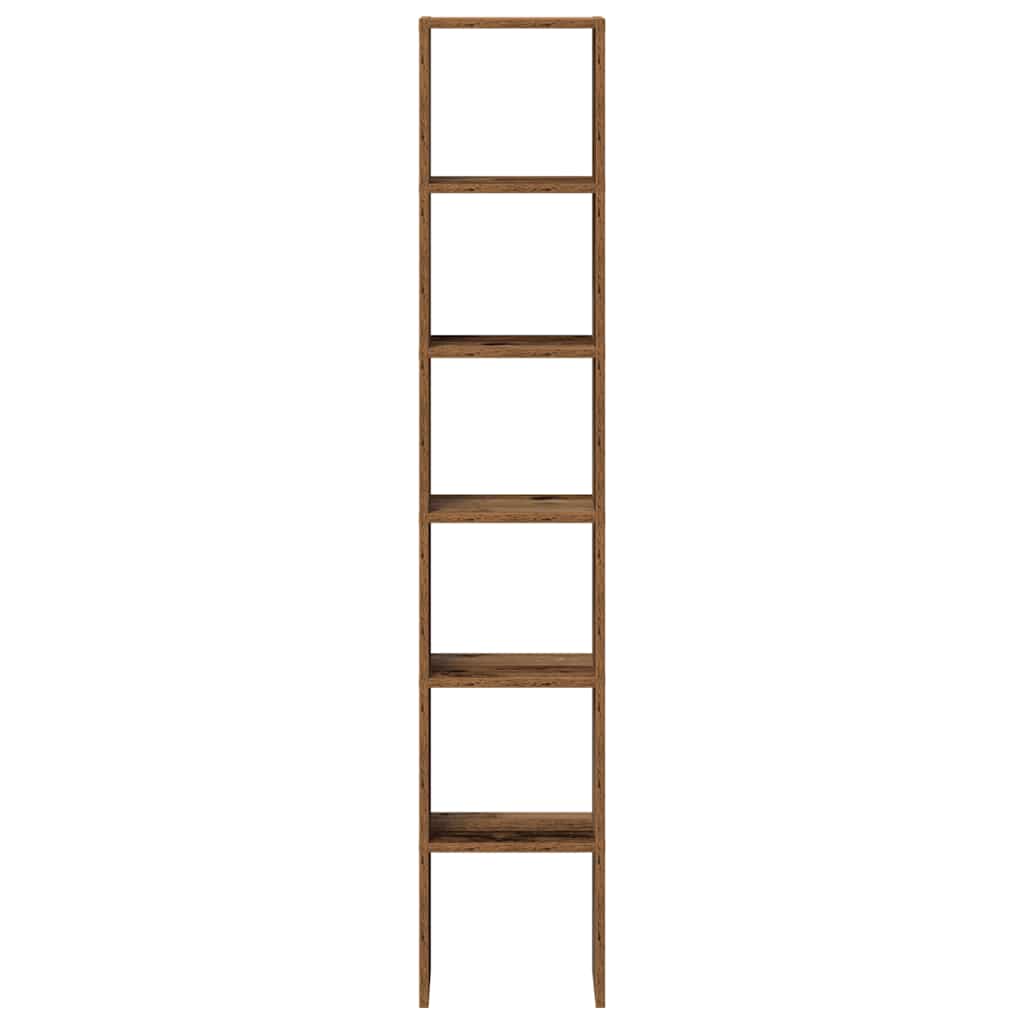 Boekenkasten 2 st stapelbaar 30x30x80 cm bewerkt hout oud hout is nu te koop bij PeponiXL, paradijselijk wonen!