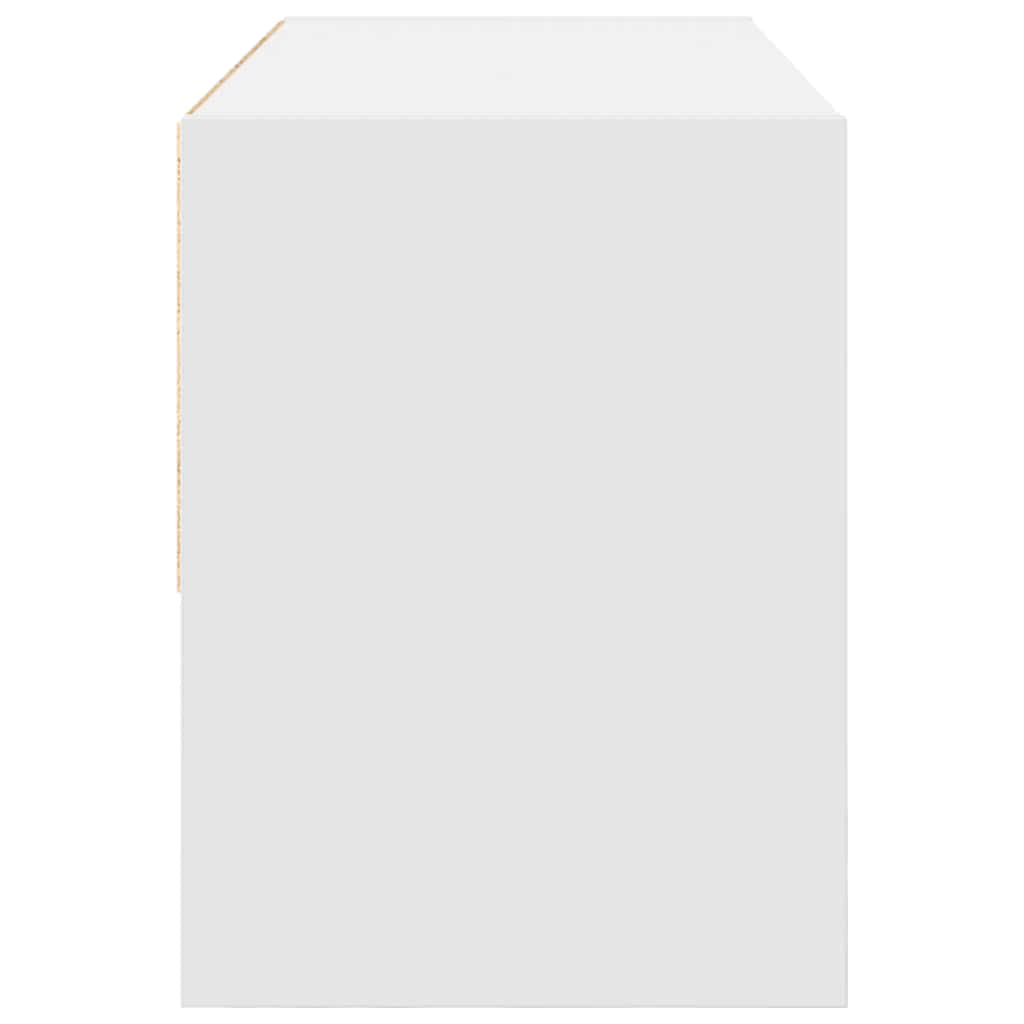 Schoenenrek stapelbaar 89,5x30x40 cm wit is nu te koop bij PeponiXL, paradijselijk wonen!