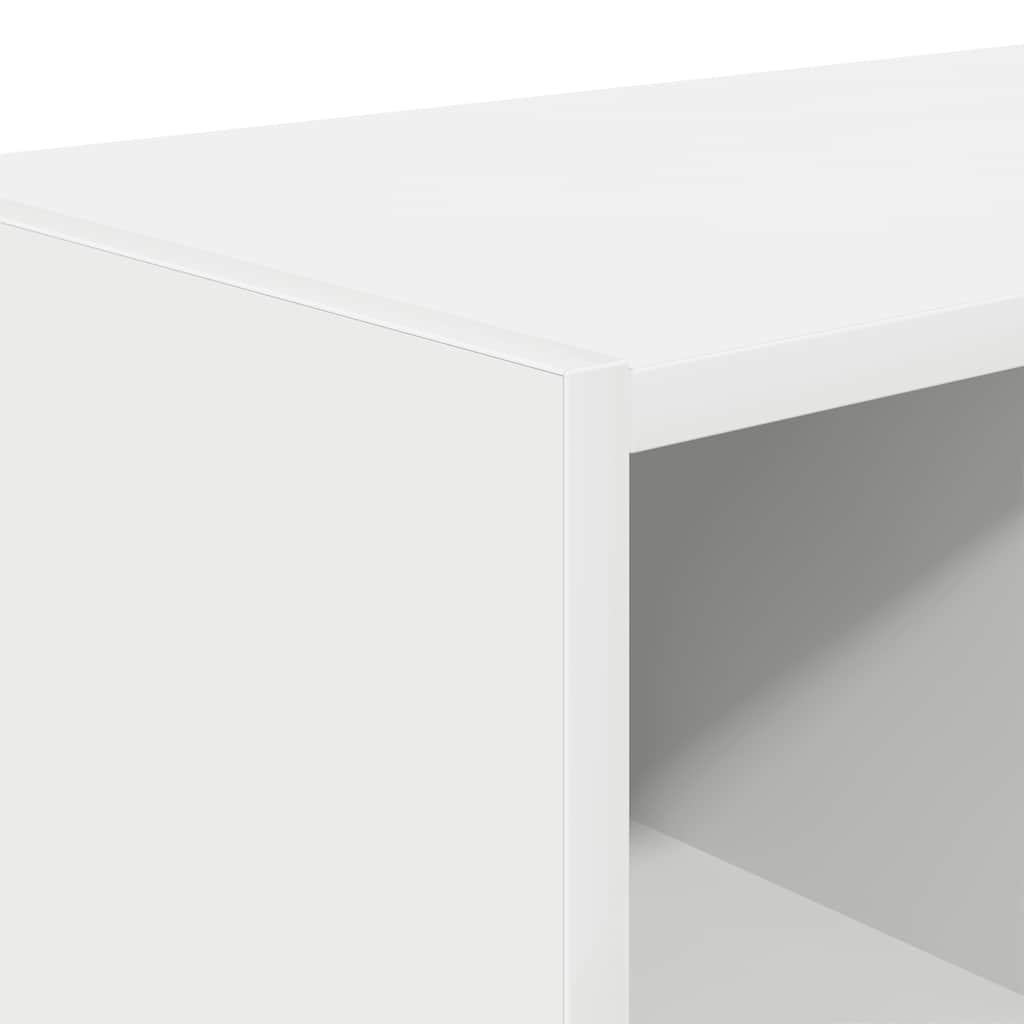 Schoenenrek stapelbaar 89,5x30x40 cm wit is nu te koop bij PeponiXL, paradijselijk wonen!