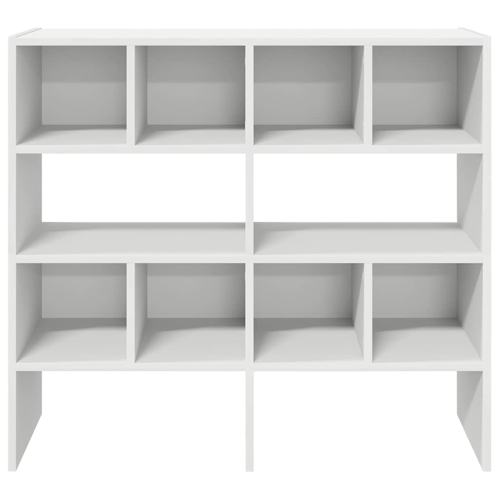 Schoenenrekken 2 st stapelbaar 89,5x30x40 cm wit is nu te koop bij PeponiXL, paradijselijk wonen!