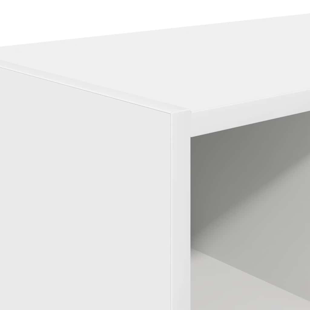 Schoenenrekken 2 st stapelbaar 89,5x30x40 cm wit is nu te koop bij PeponiXL, paradijselijk wonen!