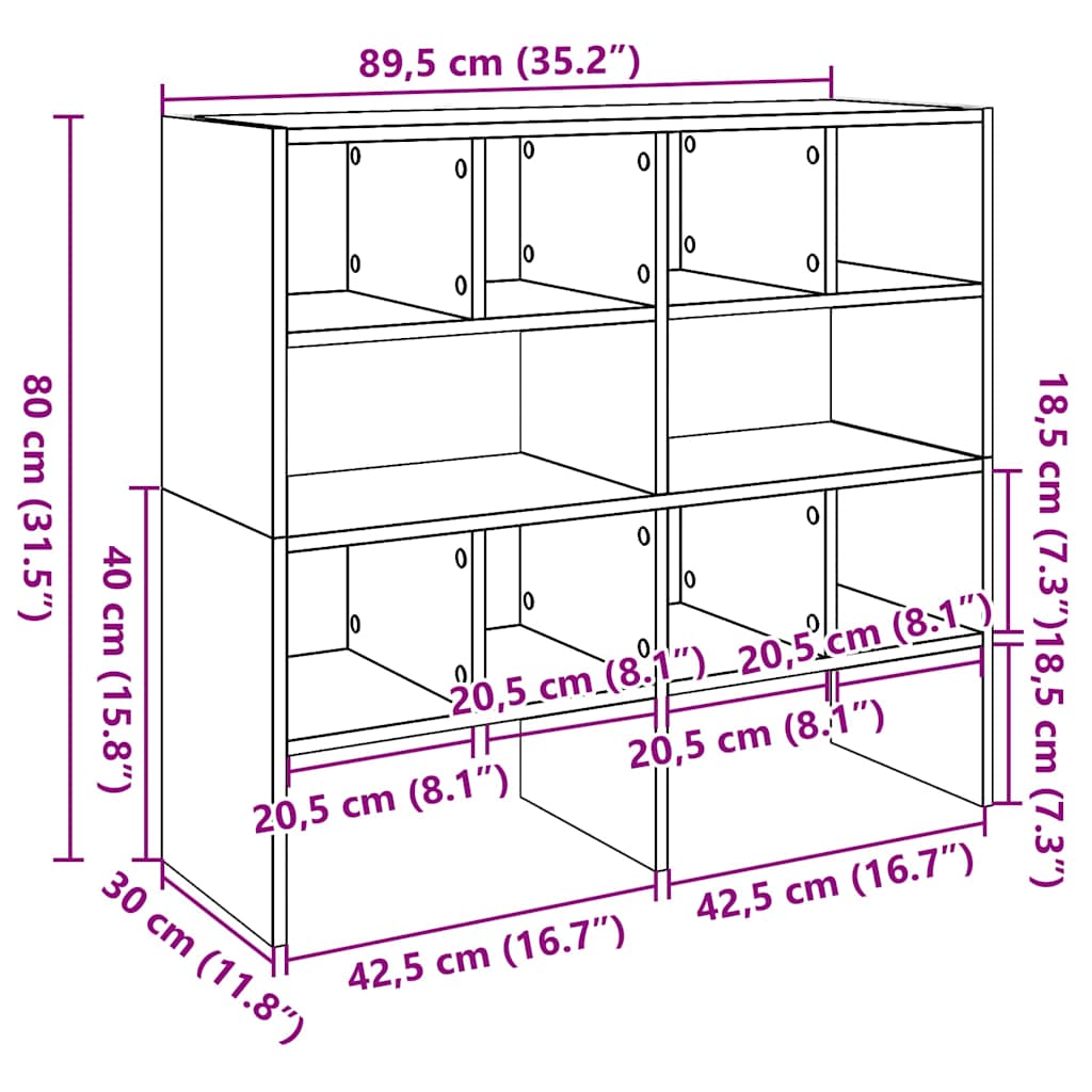 Schoenenrekken 2 st stapelbaar 89,5x30x40 cm wit is nu te koop bij PeponiXL, paradijselijk wonen!