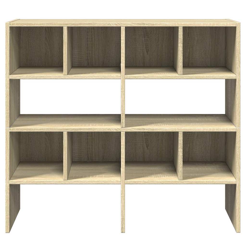 Schoenenrekken 2 st stapelbaar 89,5x30x40 cm sonoma eikenkleur is nu te koop bij PeponiXL, paradijselijk wonen!