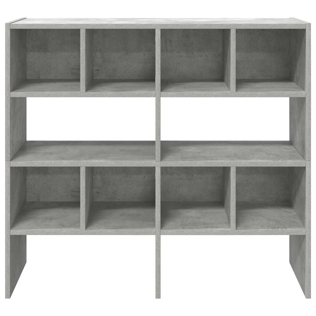 Schoenenrekken 2 st stapelbaar 89,5x30x40 cm betongrijs is nu te koop bij PeponiXL, paradijselijk wonen!