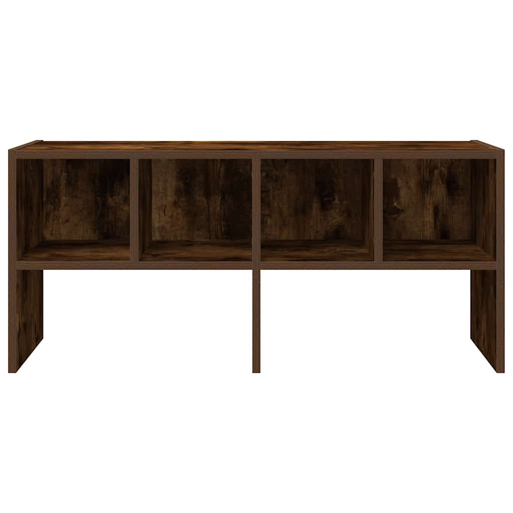 Schoenenrek stapelbaar 89,5x30x40 cm gerookt eikenkleurig is nu te koop bij PeponiXL, paradijselijk wonen!