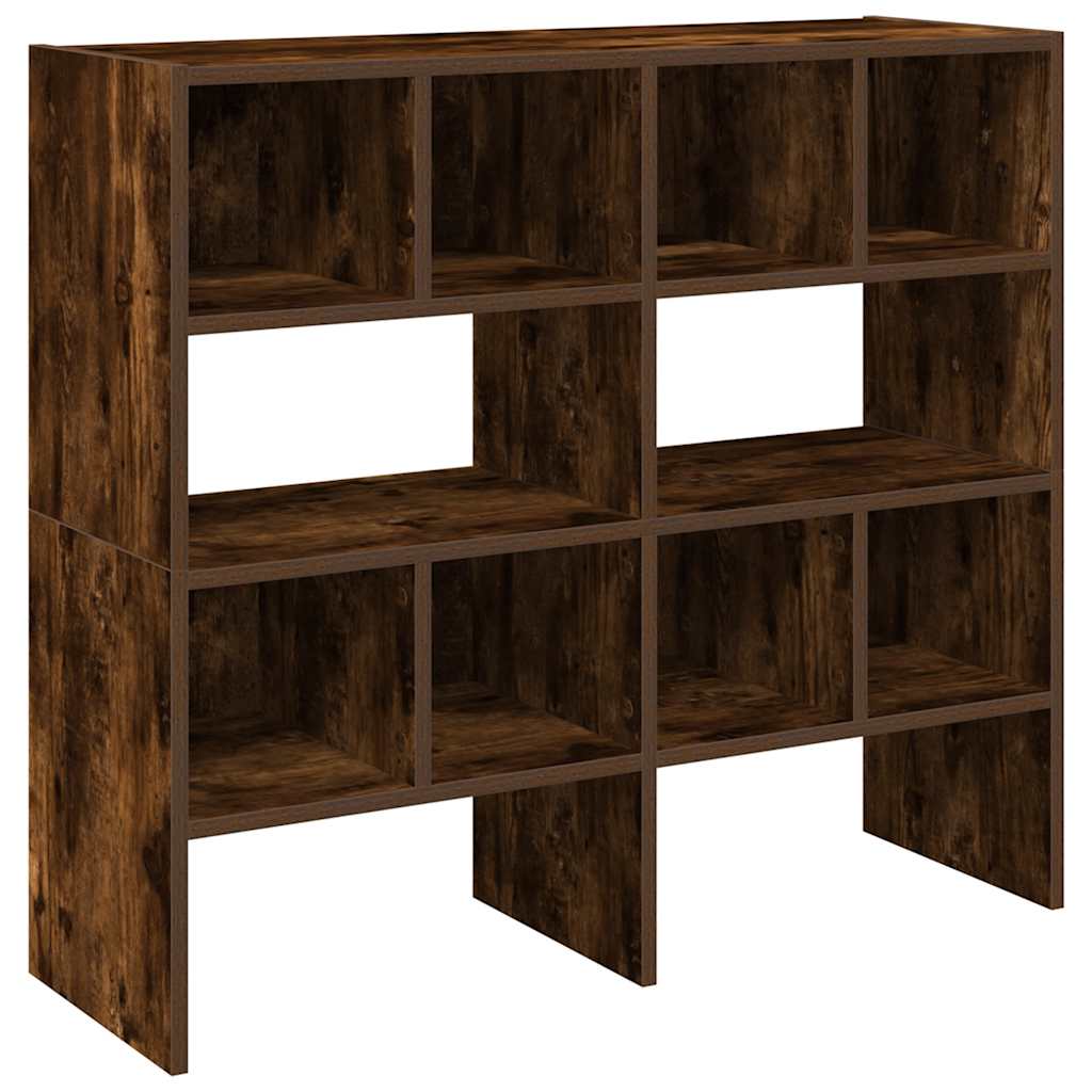 Schoenenrekken 2 st stapelbaar 89,5x30x40 cm gerookt eikenkleur is nu te koop bij PeponiXL, paradijselijk wonen!