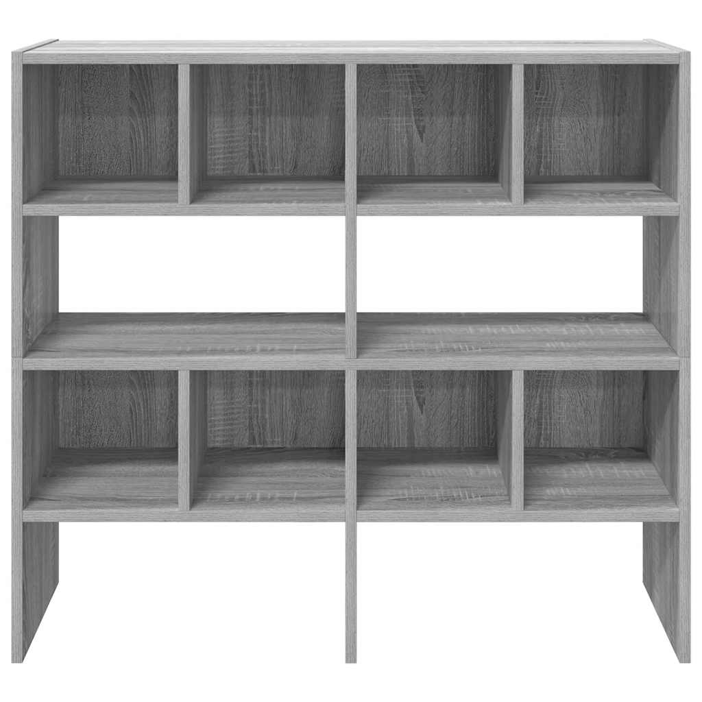 Schoenenrekken 2 st stapelbaar 89,5x30x40 cm grijs sonoma eiken is nu te koop bij PeponiXL, paradijselijk wonen!