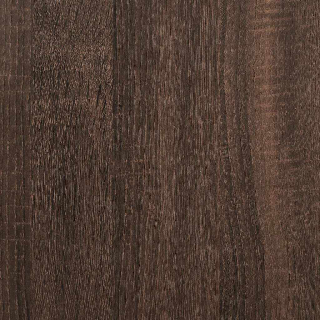 Schoenenrek stapelbaar 89,5x30x40 cm bruin eikenkleur is nu te koop bij PeponiXL, paradijselijk wonen!