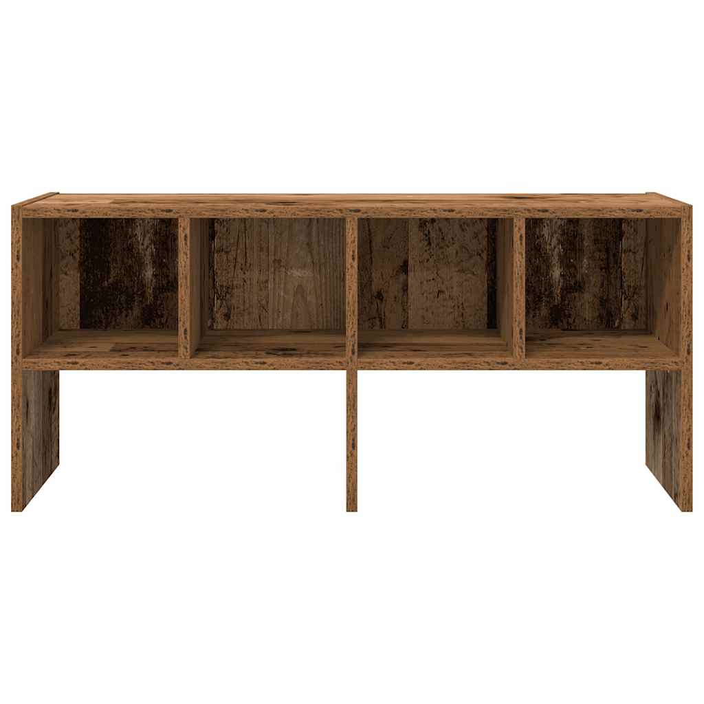 Schoenenrek stapelbaar 89,5x30x40 cm oud houtkleurig is nu te koop bij PeponiXL, paradijselijk wonen!