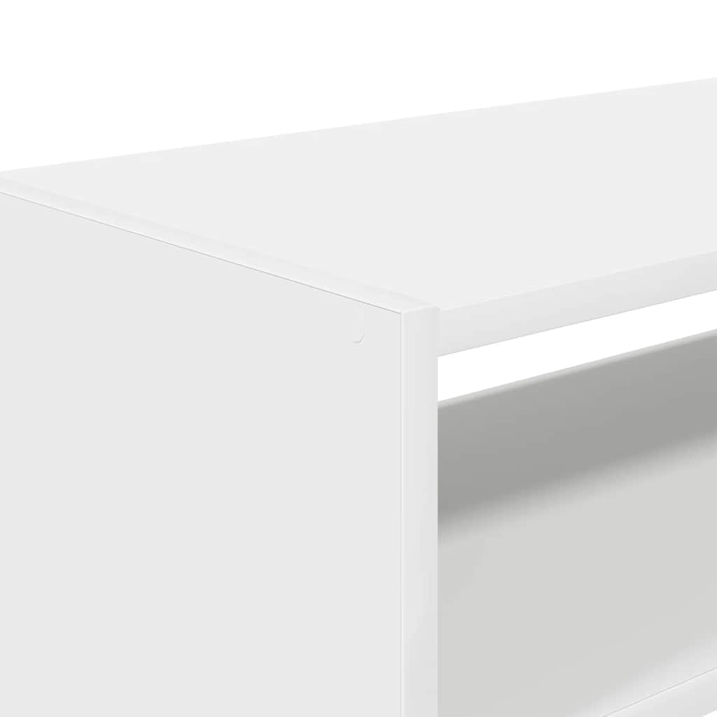 Schoenenrekken 2 st stapelbaar 60x30x30,5 cm wit is nu te koop bij PeponiXL, paradijselijk wonen!