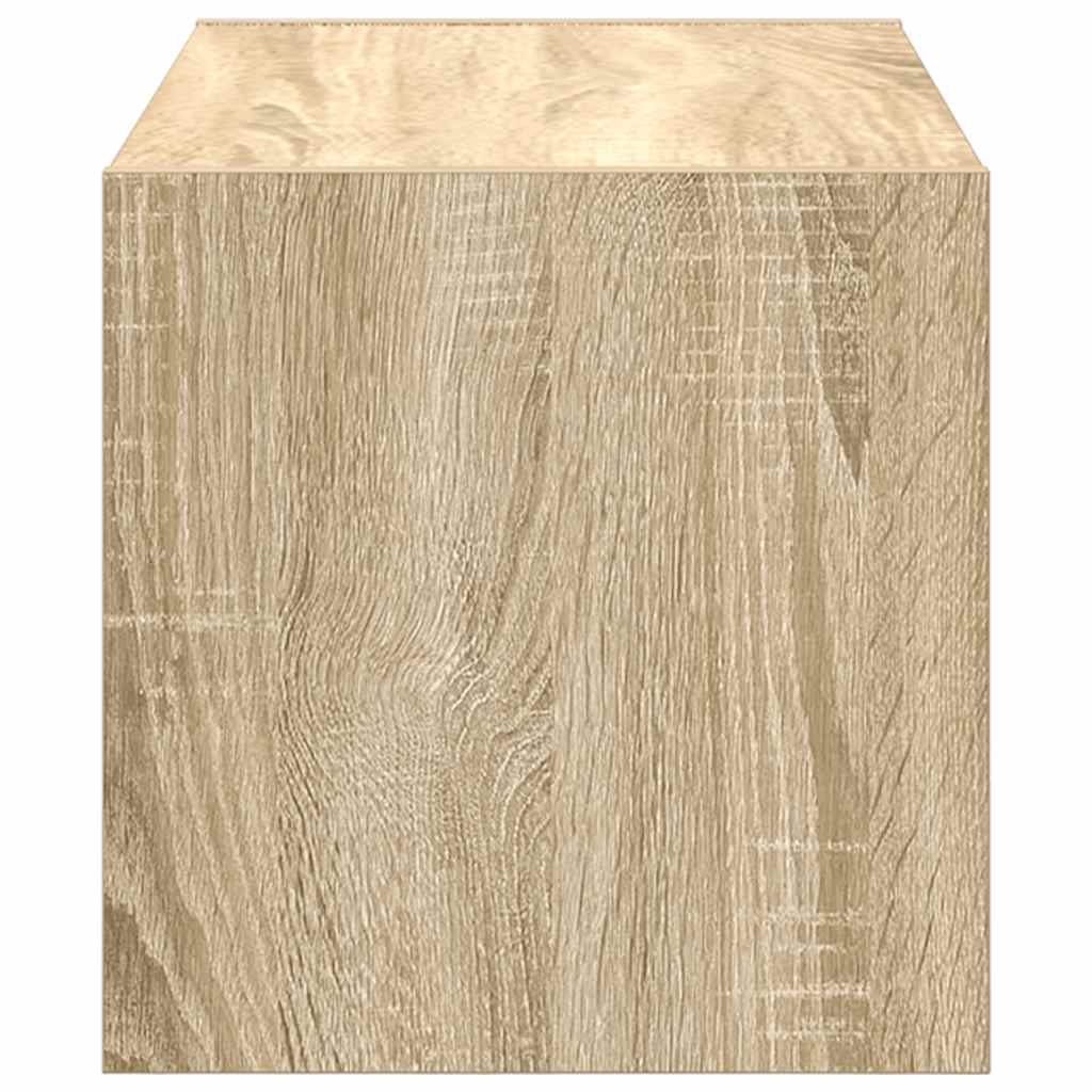 Schoenenrek stapelbaar 60x30x30,5 cm sonoma eikenkleurig is nu te koop bij PeponiXL, paradijselijk wonen!