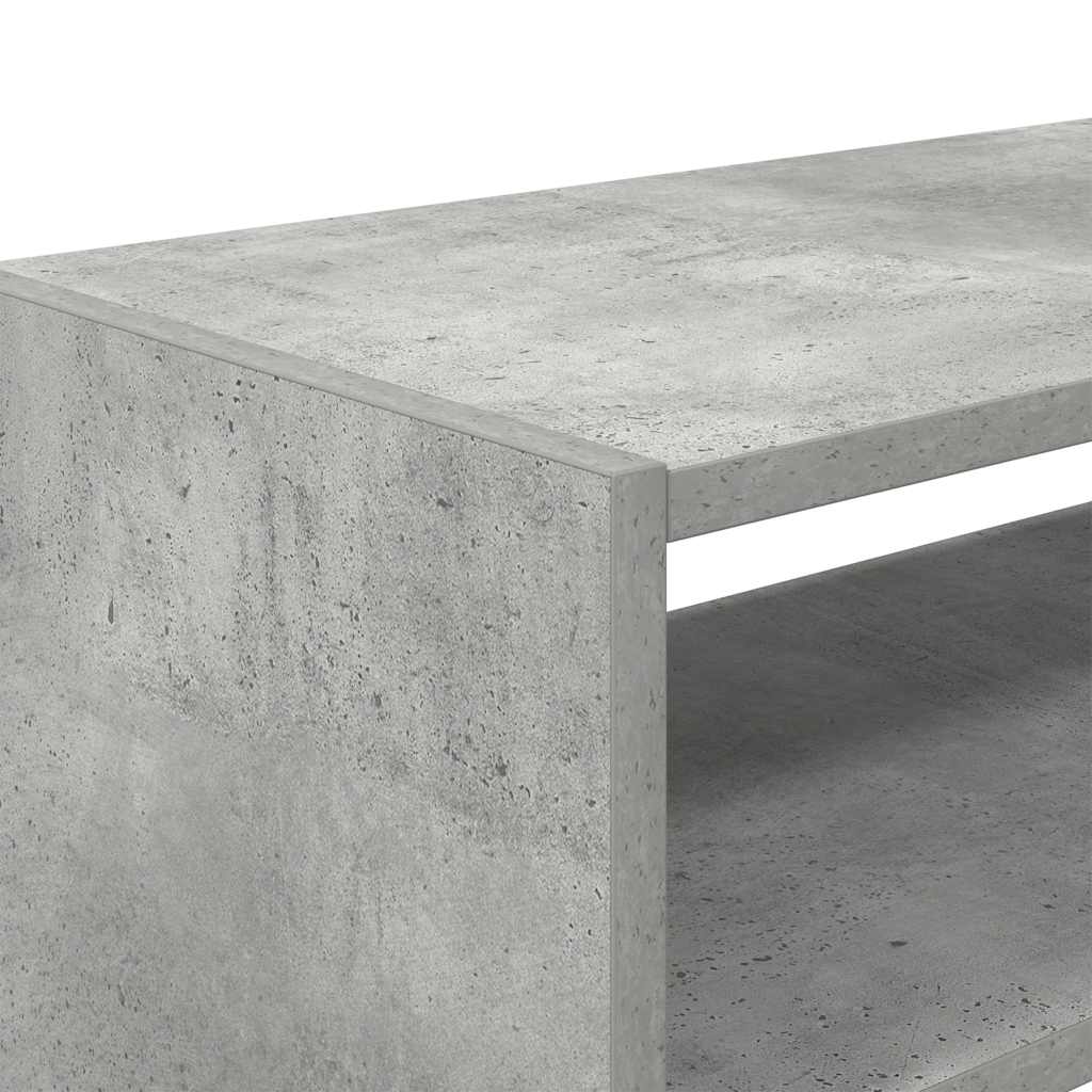 Schoenenrek stapelbaar 60x30x30,5 cm betongrijs is nu te koop bij PeponiXL, paradijselijk wonen!
