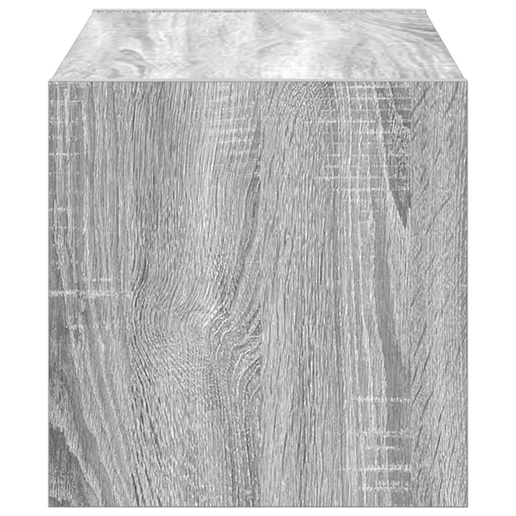 Schoenenrek stapelbaar 60x30x30,5 cm grijs sonoma eikenkleurig is nu te koop bij PeponiXL, paradijselijk wonen!