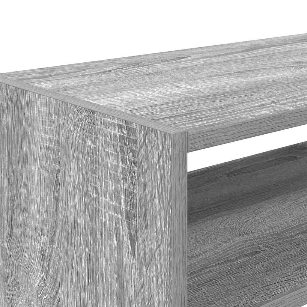 Schoenenrek stapelbaar 60x30x30,5 cm grijs sonoma eikenkleurig is nu te koop bij PeponiXL, paradijselijk wonen!