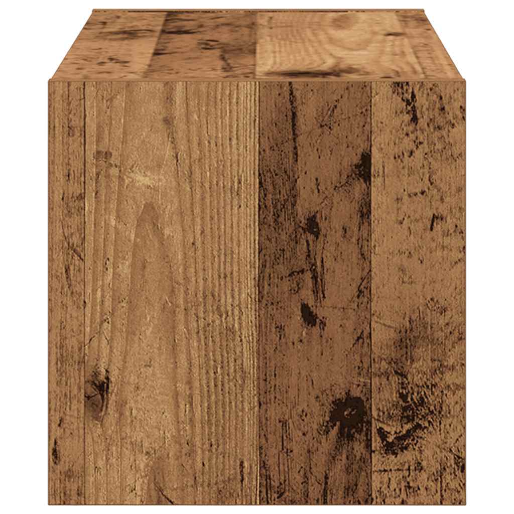 Schoenenrek stapelbaar 60x30x30,5 cm oud houtkleurig is nu te koop bij PeponiXL, paradijselijk wonen!