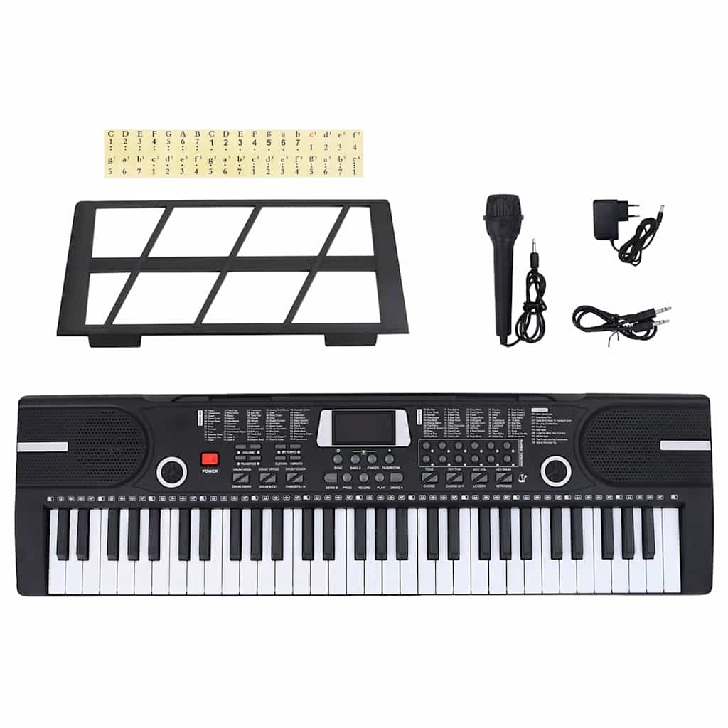 61 toetsen piano elektrisch keyboard met muziekstandaard is nu te koop bij PeponiXL, paradijselijk wonen!