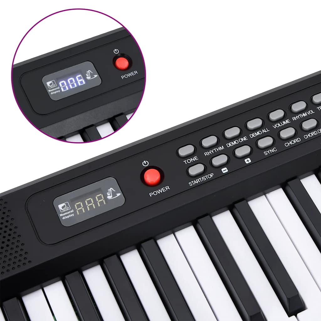 88 toetsen piano elektrisch toetsenbord met muziekstandaard is nu te koop bij PeponiXL, paradijselijk wonen!