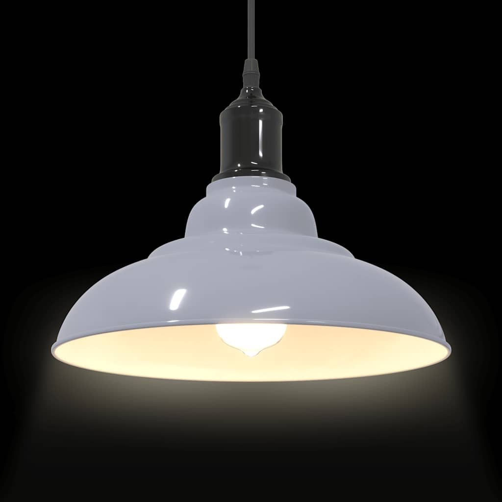 Hanglamp in hoogte verstelbaar E27 Ø31 cm metaal glanzend grijs is nu te koop bij PeponiXL, paradijselijk wonen!