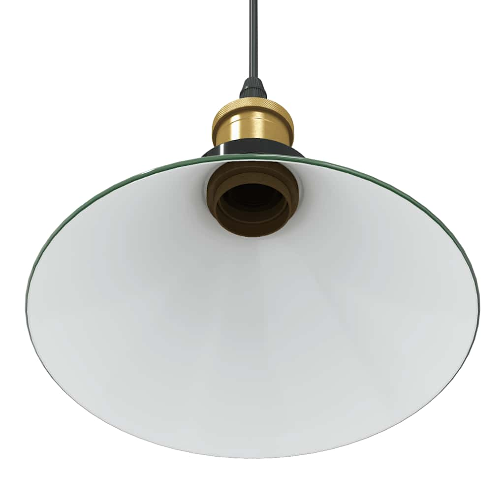 Hanglamp in hoogte verstelbaar E27 Ø22 cm metaal glanzend groen is nu te koop bij PeponiXL, paradijselijk wonen!