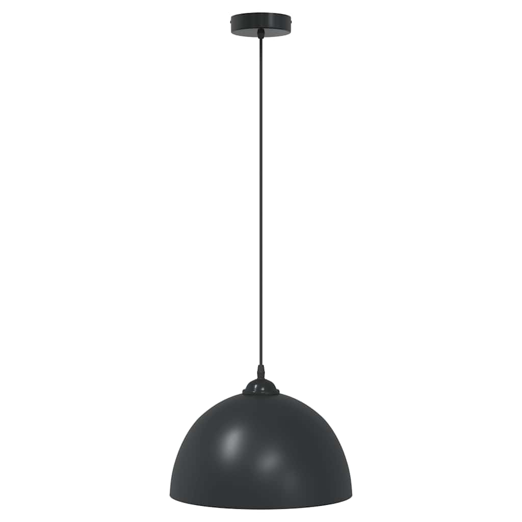 Hanglampen 2 st In hoogte verstelbaar E27 30 cm metaal zwart is nu te koop bij PeponiXL, paradijselijk wonen!