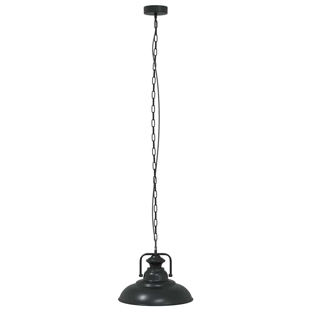 Hanglamp E27 Ø 31 cm ijzer zwart is nu te koop bij PeponiXL, paradijselijk wonen!