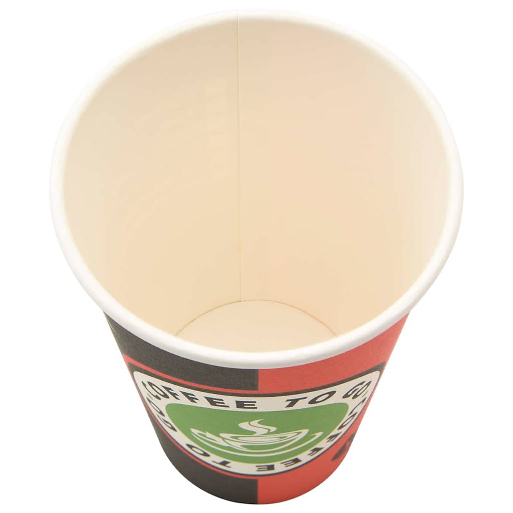 Papieren koffiekopjes 1000 st 16oz 400 ml rood en zwart is nu te koop bij PeponiXL, paradijselijk wonen!