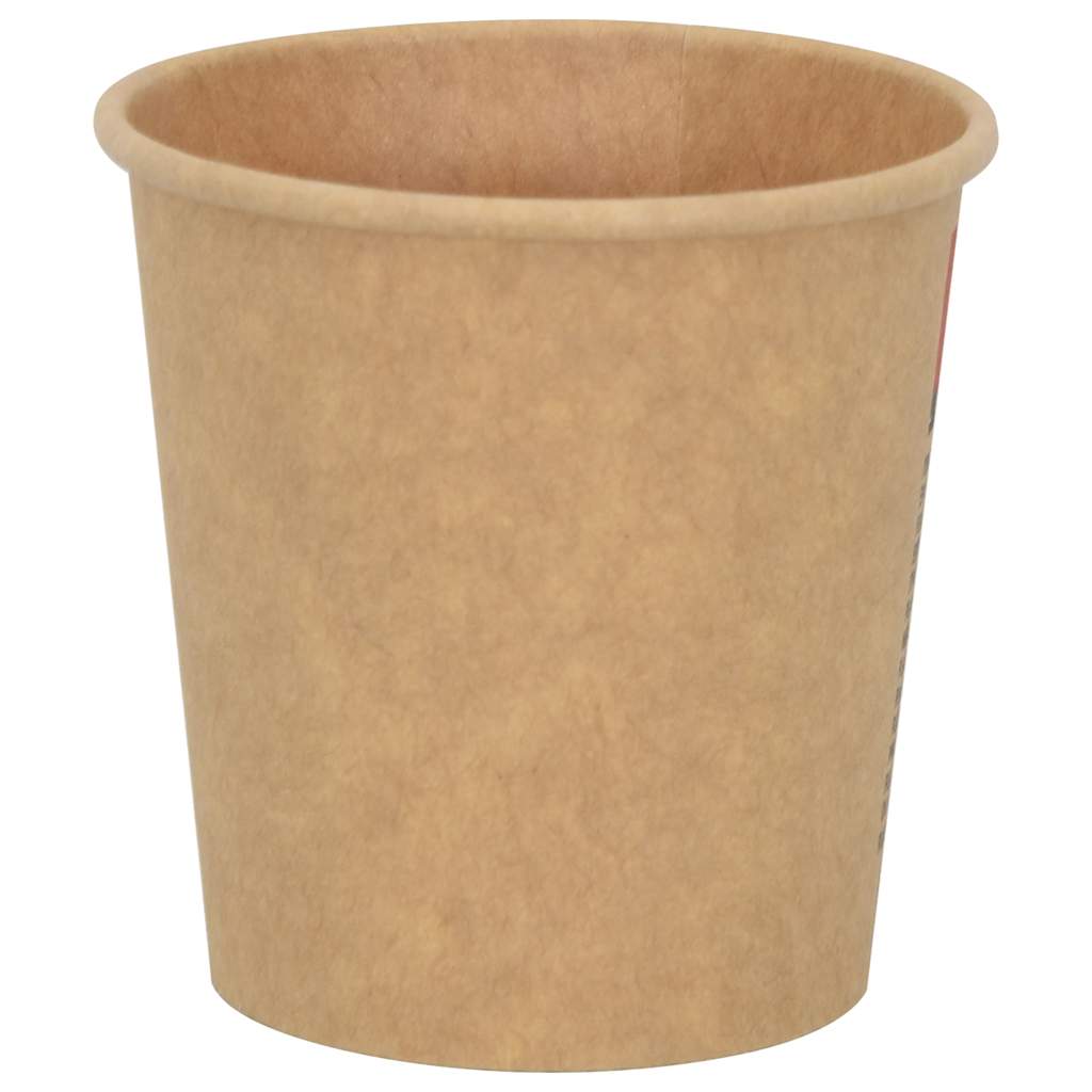 Papieren koffiekopjes 1000 st 4oz 100 ml bruin is nu te koop bij PeponiXL, paradijselijk wonen!