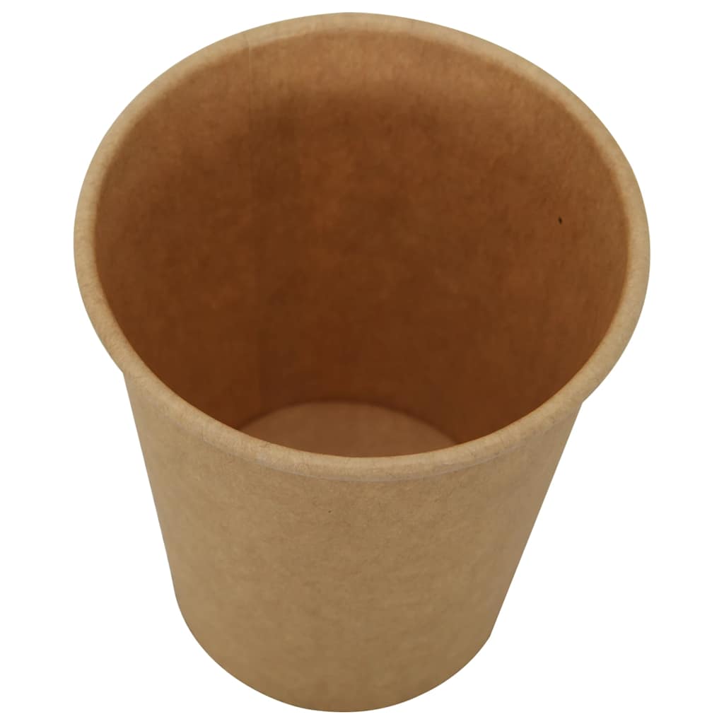 Papieren koffiekopjes 1000 st 4oz 100 ml bruin is nu te koop bij PeponiXL, paradijselijk wonen!