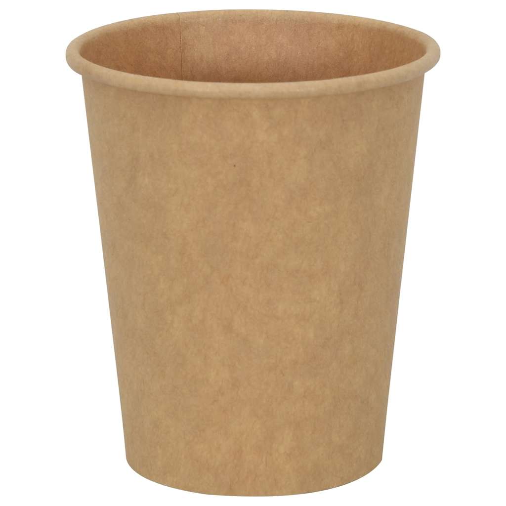 Papieren koffiekopjes 1000 st 8oz 200 ml bruin is nu te koop bij PeponiXL, paradijselijk wonen!