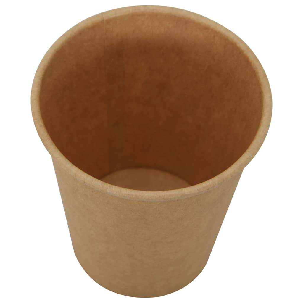 Papieren koffiekopjes 1000 st 8oz 200 ml bruin is nu te koop bij PeponiXL, paradijselijk wonen!