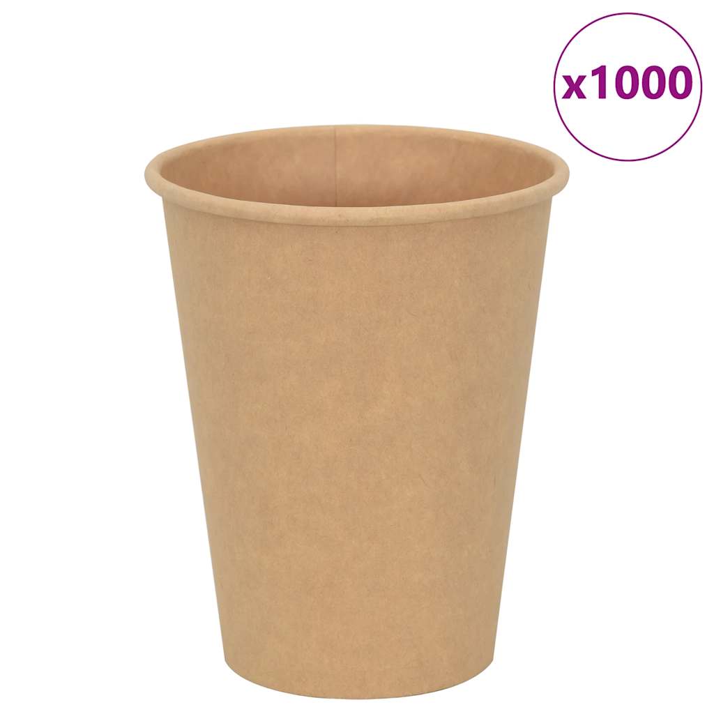 Papieren koffiekopjes 1000 st 12oz 300 ml bruin is nu te koop bij PeponiXL, paradijselijk wonen!