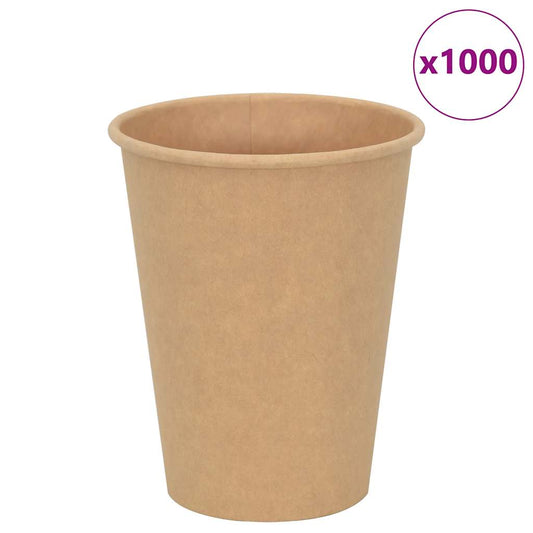 Papieren koffiekopjes 1000 st 12oz 300 ml bruin is nu te koop bij PeponiXL, paradijselijk wonen!