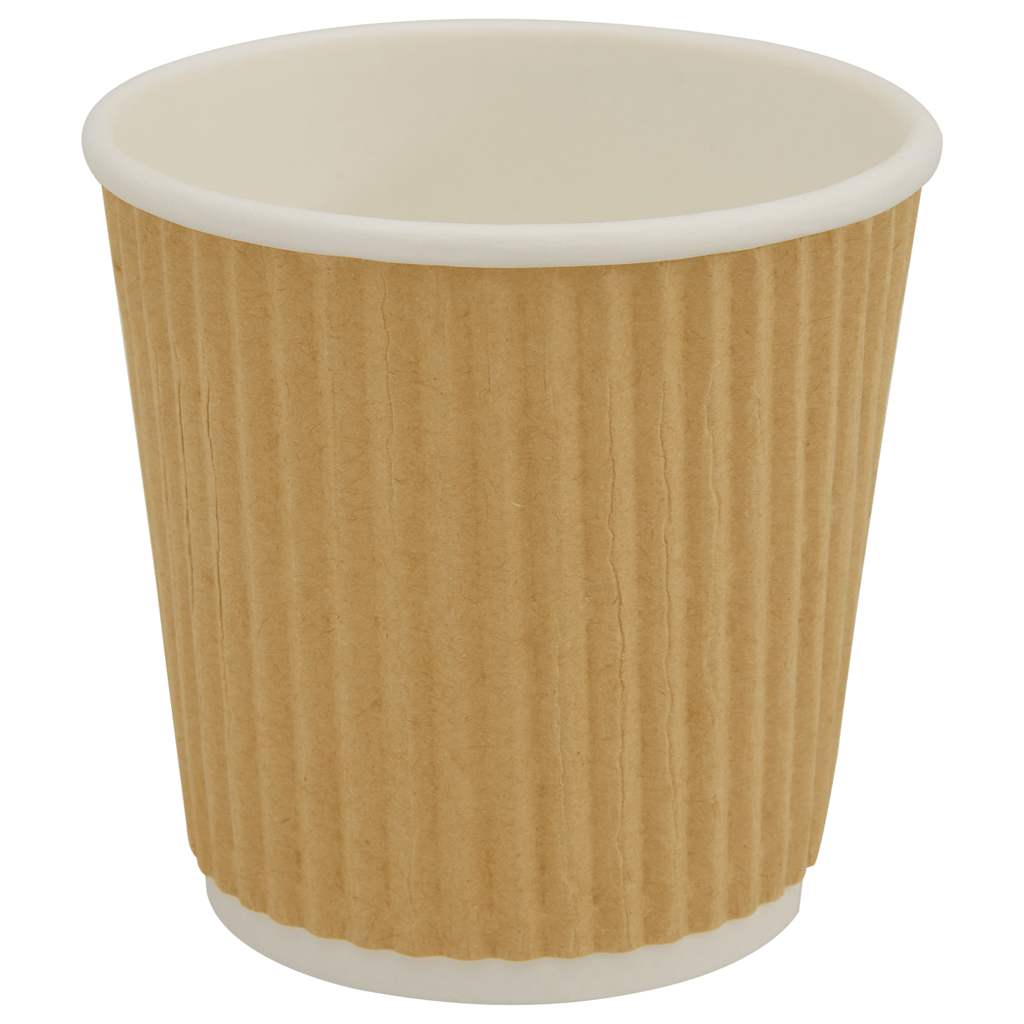 Papieren koffiekopjes 1000 st 4oz 100 ml bruin is nu te koop bij PeponiXL, paradijselijk wonen!