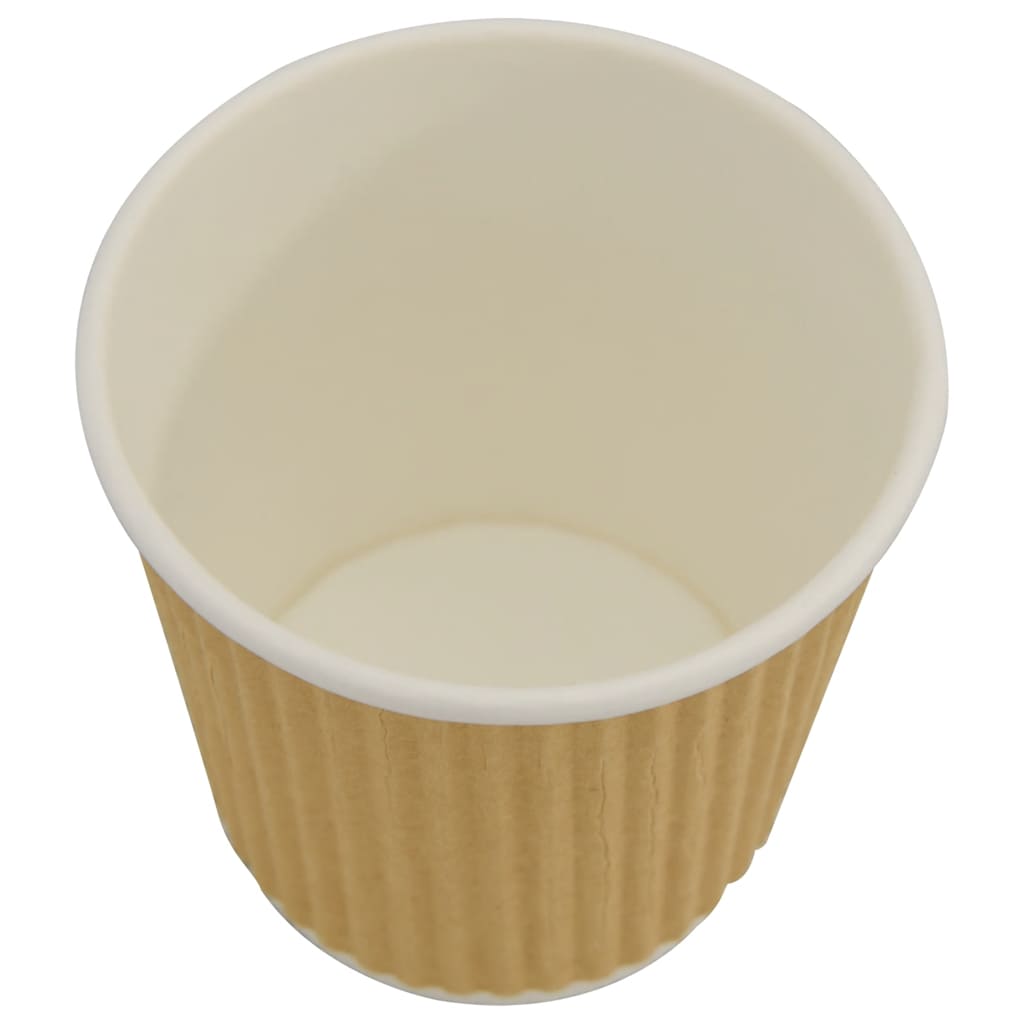 Papieren koffiekopjes 1000 st 4oz 100 ml bruin is nu te koop bij PeponiXL, paradijselijk wonen!