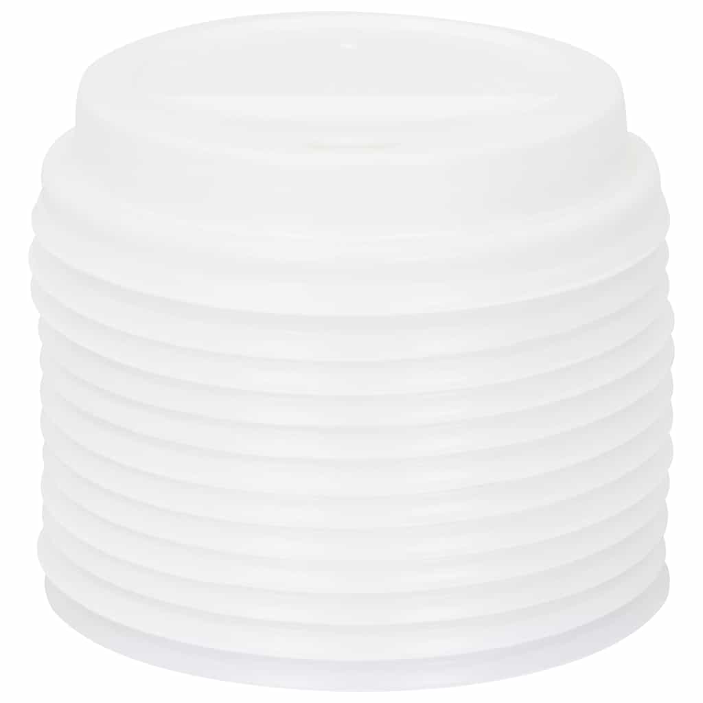 Papieren koffiebekerdeksels Ø80 mm 8oz 1000 st kunststof wit is nu te koop bij PeponiXL, paradijselijk wonen!