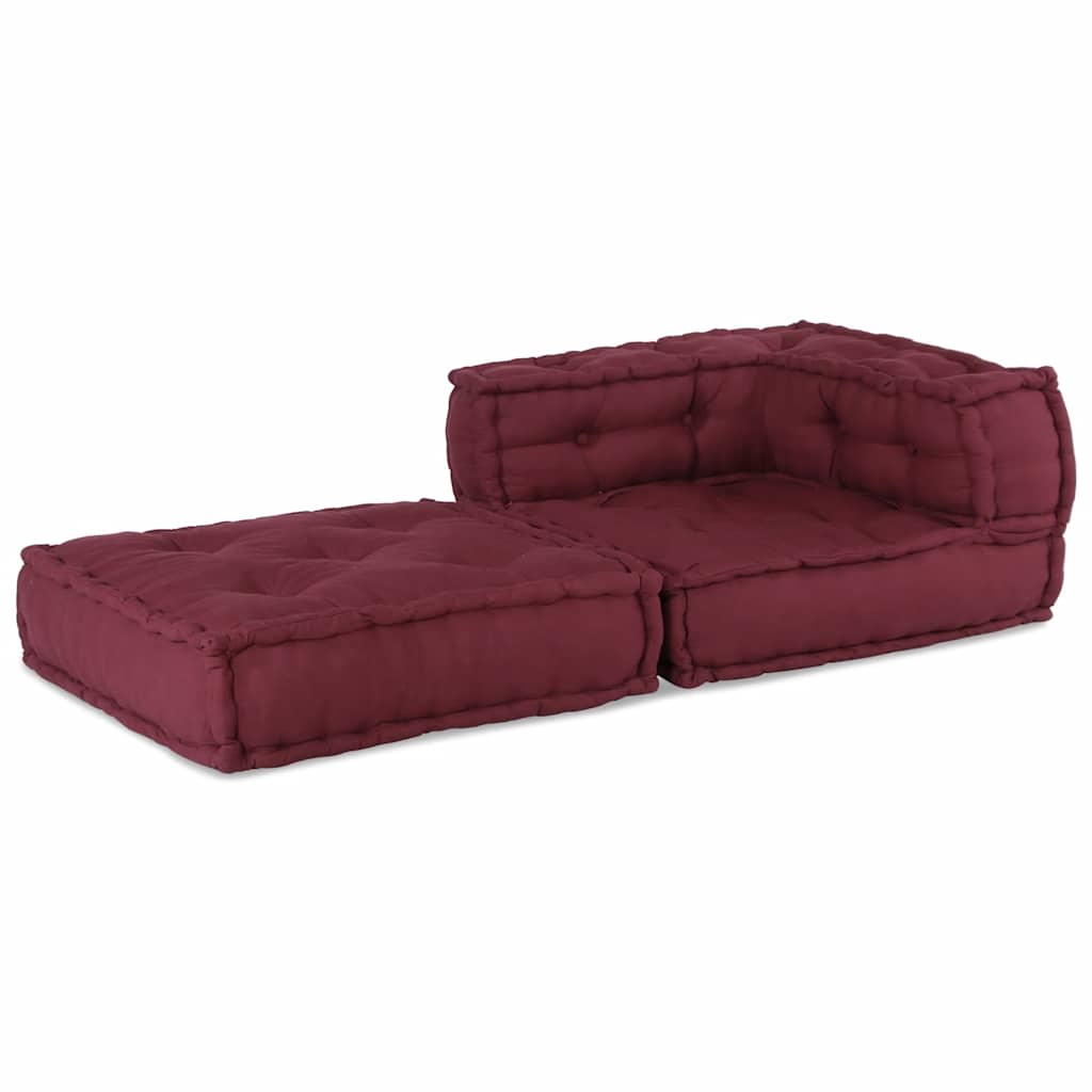 Modulaire bankstel kastanjebruin 70x70x54 stof is nu te koop bij PeponiXL, paradijselijk wonen!