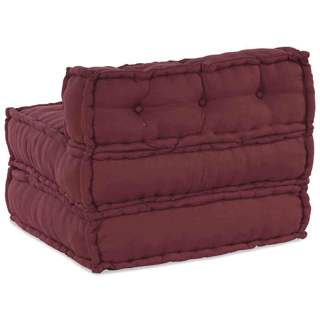 Modulaire bankstel kastanjebruin 70x70x54 stof is nu te koop bij PeponiXL, paradijselijk wonen!