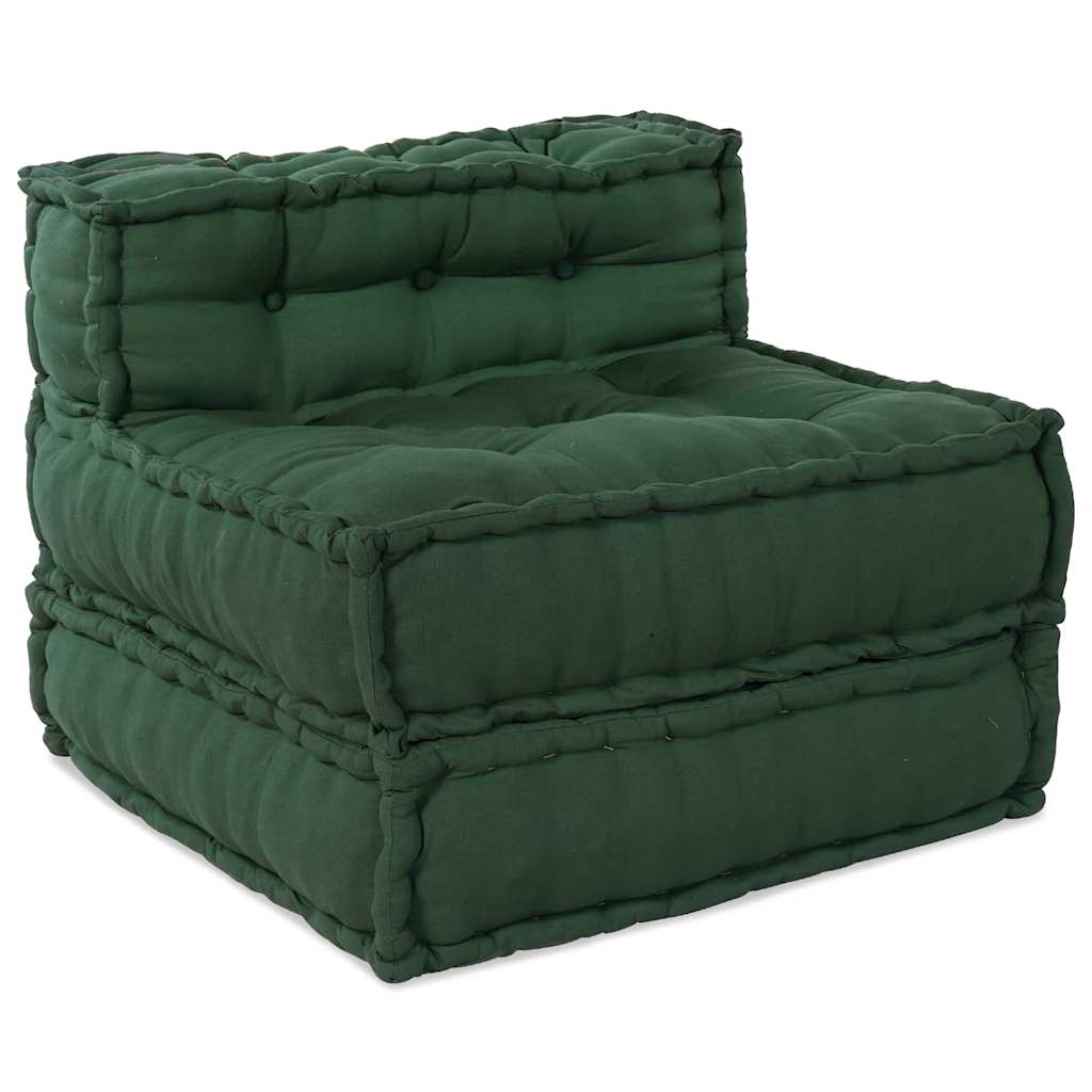 Modulaire bankstel 70x70x54 stof groen is nu te koop bij PeponiXL, paradijselijk wonen!