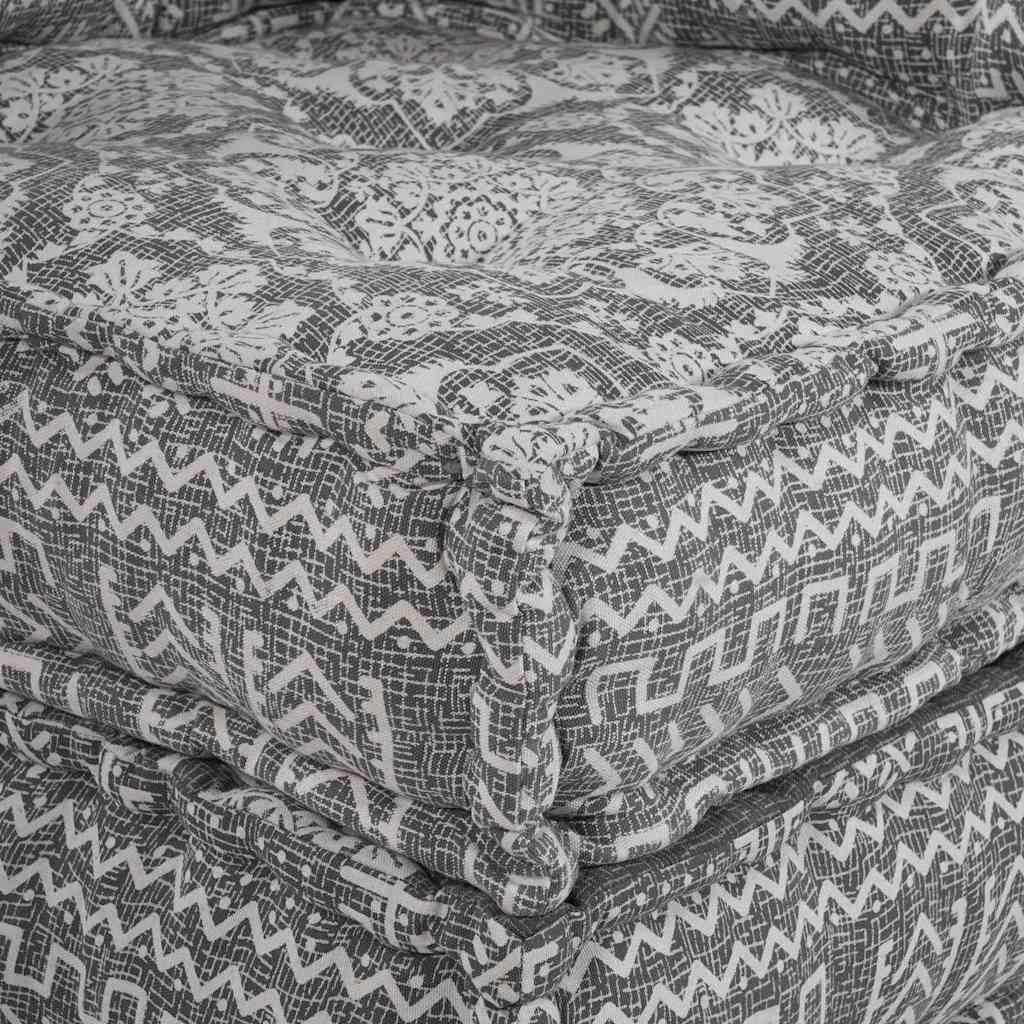 Modulaire patchwork bank Lichtgrijs 70 x 70 x 56 cm Stof is nu te koop bij PeponiXL, paradijselijk wonen!