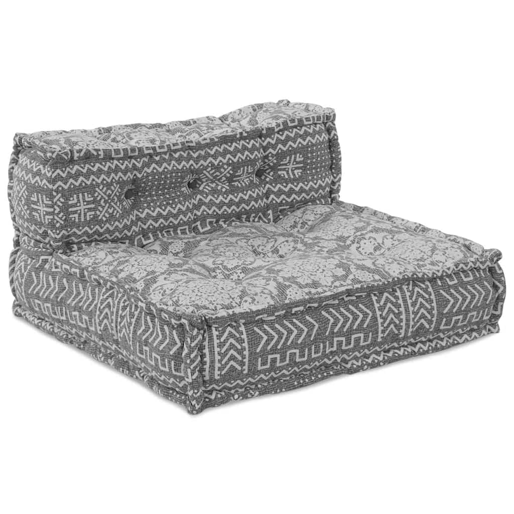 Modulaire patchwork bank Lichtgrijs 70 x 70 x 56 cm Stof is nu te koop bij PeponiXL, paradijselijk wonen!