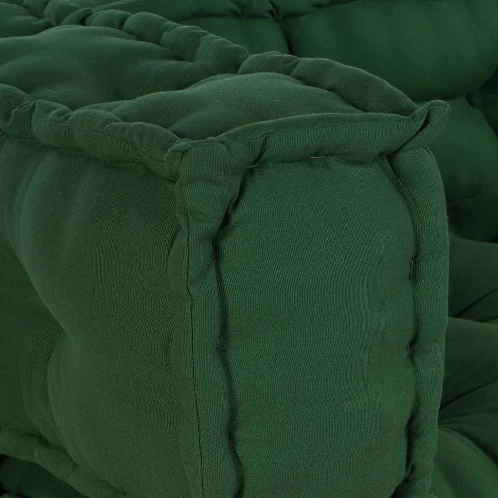 Pallet Sofa Kussen 3 pcs Groen 120 x 80 x 38 cm Stof is nu te koop bij PeponiXL, paradijselijk wonen!