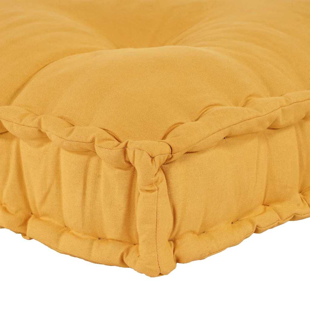 Pallet Sofa Kussen Geel 120 x 80 x 12 cm Stof is nu te koop bij PeponiXL, paradijselijk wonen!