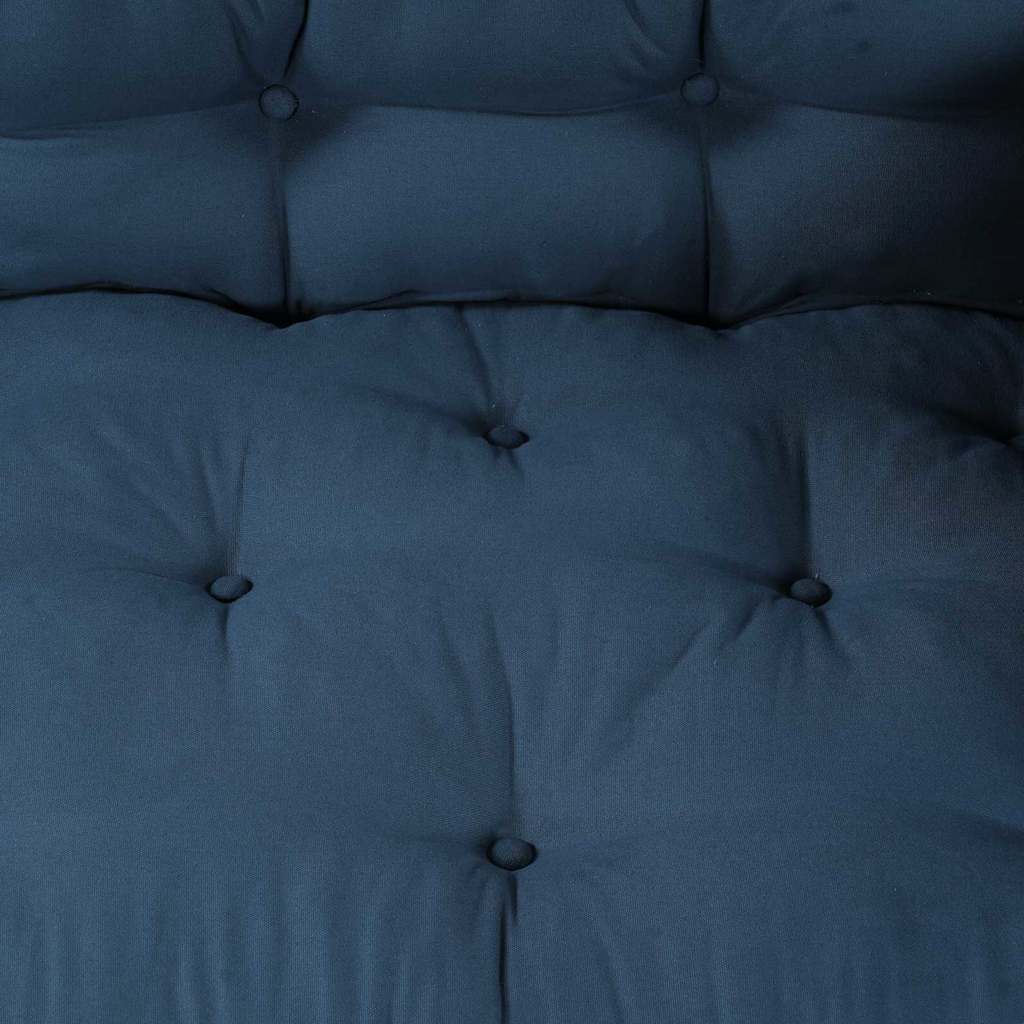 Pallet Sofa Kussen 3 pcs Indigo 120 x 80 x 38 cm Stof is nu te koop bij PeponiXL, paradijselijk wonen!