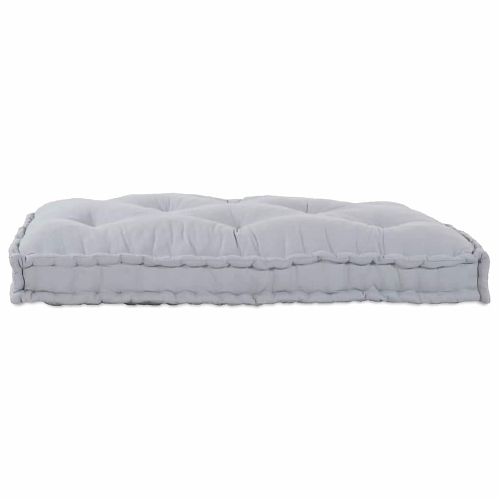 Pallet Sofa Kussen Grijs 120 x 80 x 12 cm Stof is nu te koop bij PeponiXL, paradijselijk wonen!