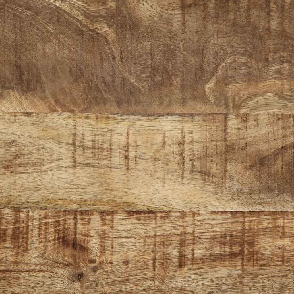 Salontafel 50x50x38 cm massief ruw hout mango is nu te koop bij PeponiXL, paradijselijk wonen!