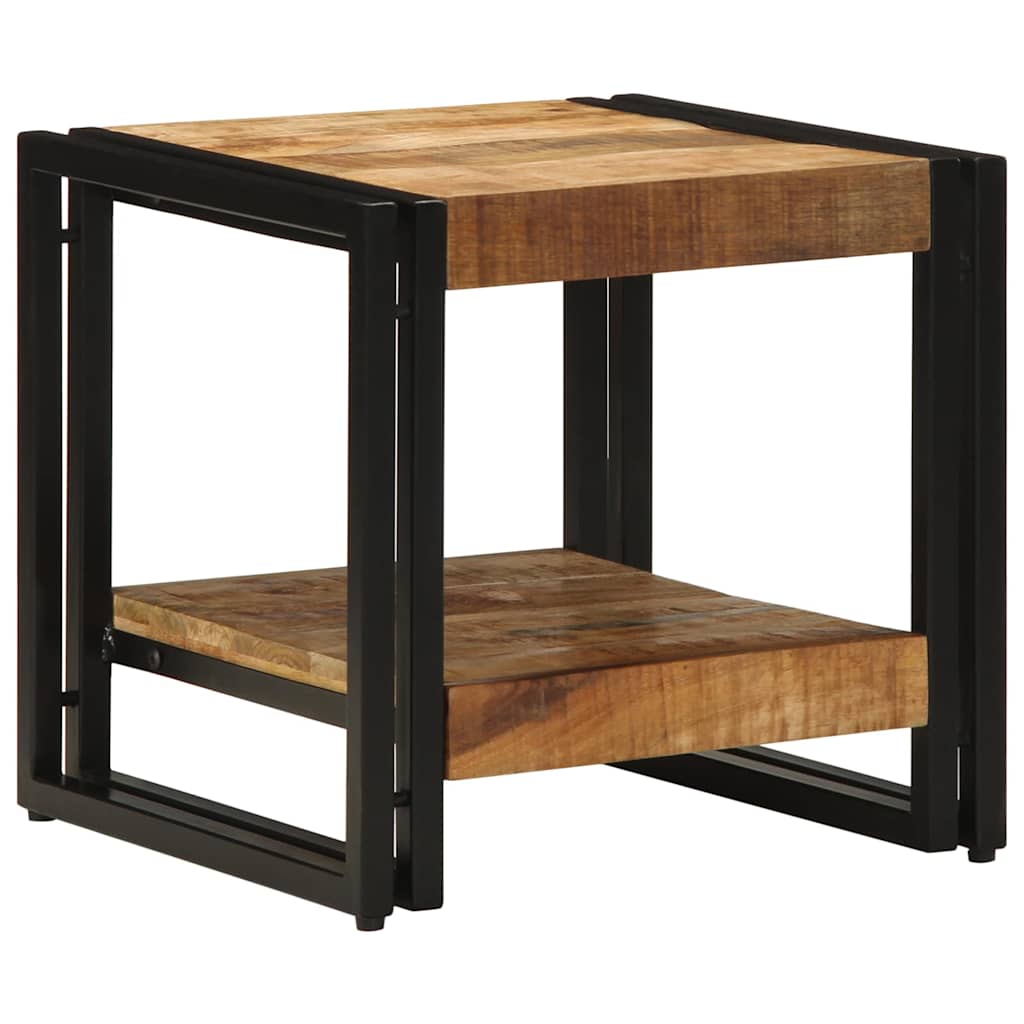 Salontafel Bruin 40 x 40 x 38 cm Massief Mango Hout is nu te koop bij PeponiXL, paradijselijk wonen!