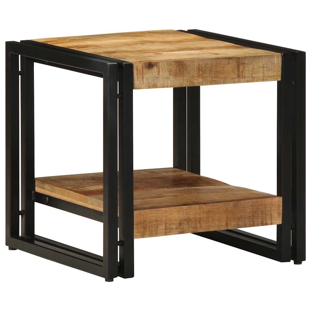 Salontafel Bruin 40 x 40 x 38 cm Massief Mango Hout is nu te koop bij PeponiXL, paradijselijk wonen!