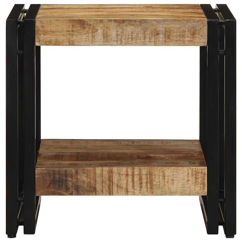 Salontafel Bruin 40 x 40 x 38 cm Massief Mango Hout is nu te koop bij PeponiXL, paradijselijk wonen!
