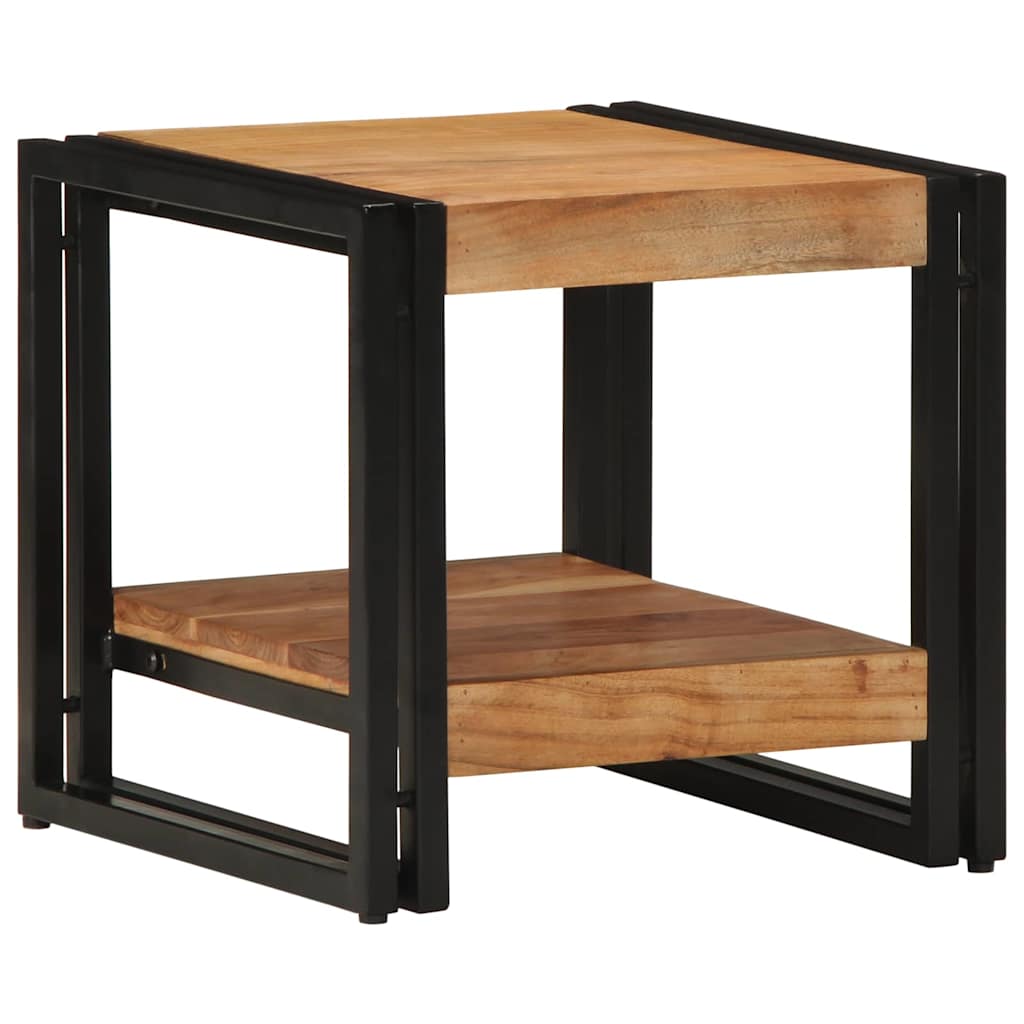 Salontafel Bruin 40 x 40 x 38 cm Massief Acaciahout is nu te koop bij PeponiXL, paradijselijk wonen!
