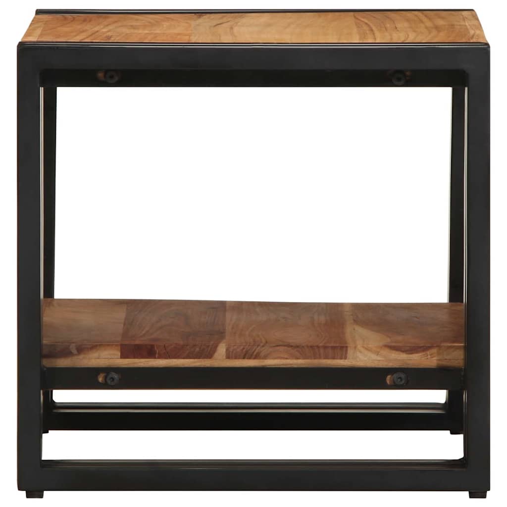 Salontafel Bruin 40 x 40 x 38 cm Massief Acaciahout is nu te koop bij PeponiXL, paradijselijk wonen!